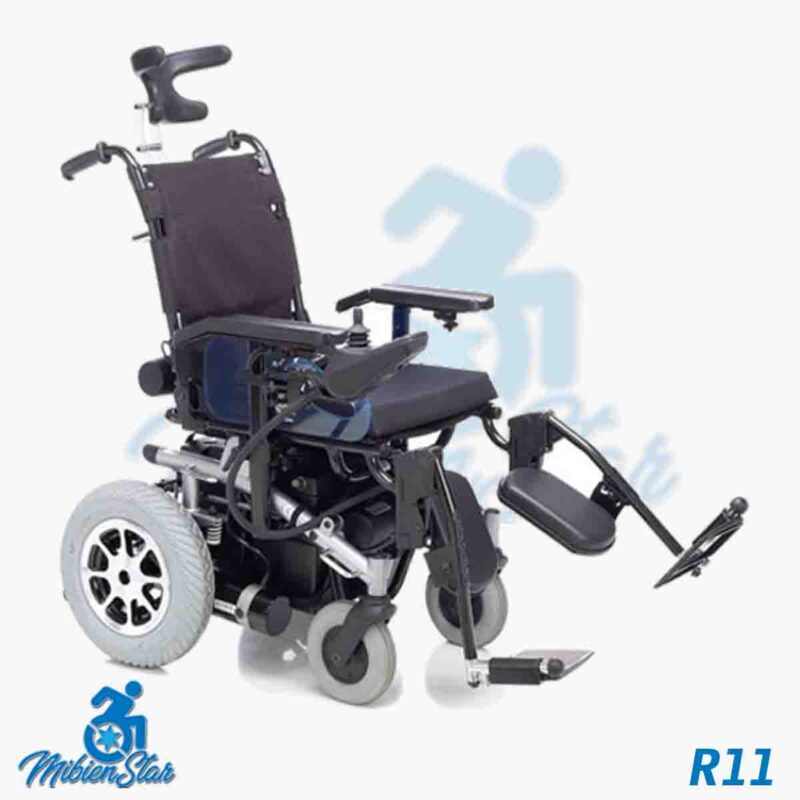 Alquiler de silla de ruedas eléctrica con respaldo reclinable en manillas en Las Palmas Gran Canaria con MibienStar