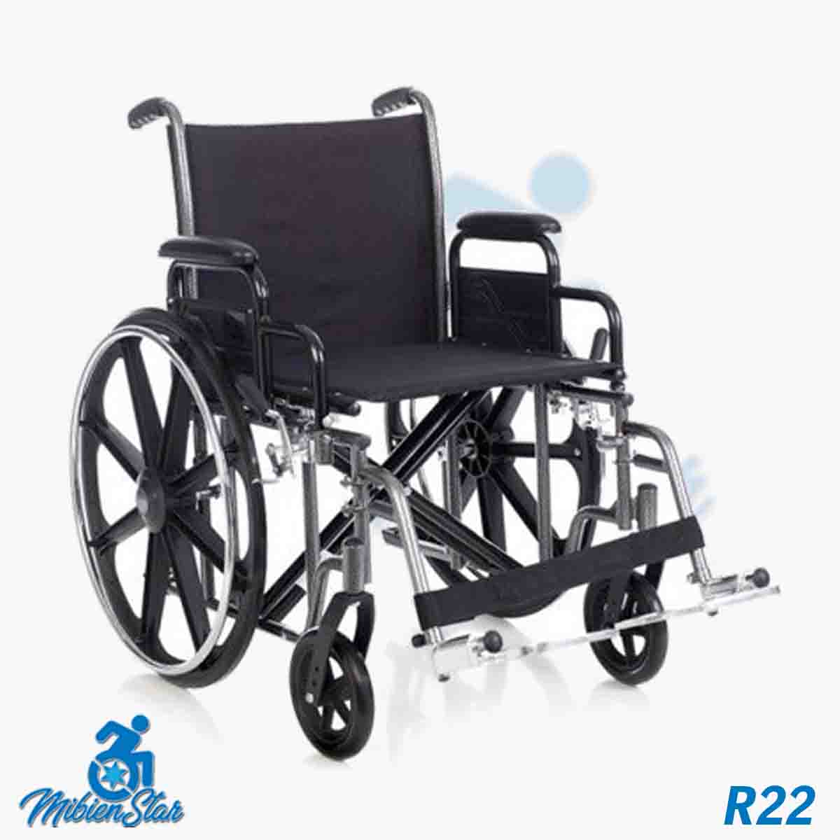 Alquiler de silla de ruedas sin frenos en manillas para anciano o movilidad reducida o minusválido en Las Palmas de Gran Canaria con posibilidad de opción a compra con MibienStar