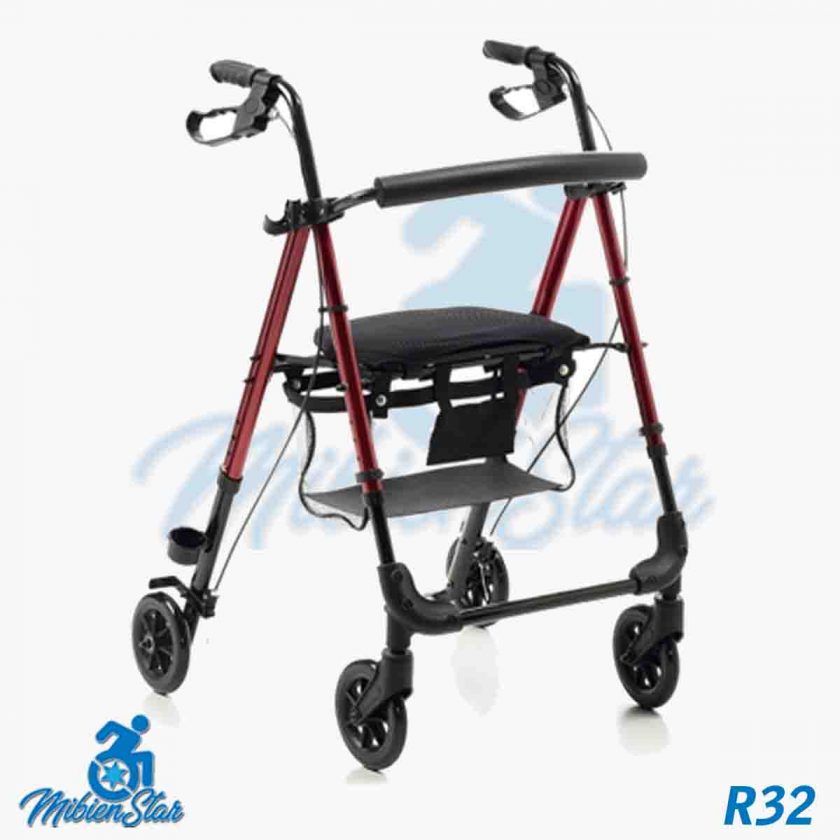 Alquiler de andador con ruedas alto para caminar taca taca para anciano en Las Palmas de Gran Canaria con posibilidad de opción a compra con MibienStar